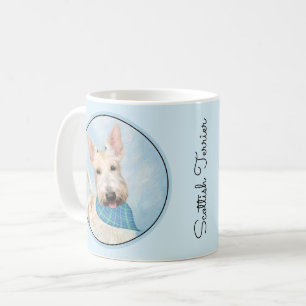 Schotse Terrier Tarwebruine Hond Schilderij Origin Koffiemok