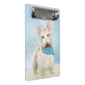 Schotse Terrier Tarwebruine Hond Schilderij Origin Mini Klembord (Schuin)