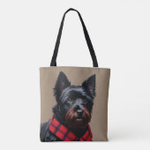 Schotse Terrier Tote Bag (Achterkant)