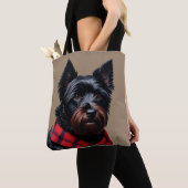 Schotse Terrier Tote Bag (Dichtbij)