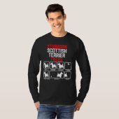 Schotse terrier Tricks T-shirt (Voorkant volledig)