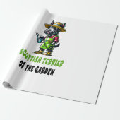 Schotse Terrier Tuinman Cadeaupapier (Uitgerold)