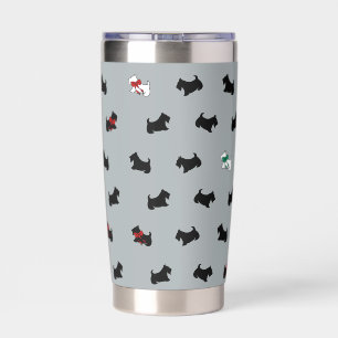 Schotse Terriër Tumbler Geïsoleerde Drinkbeker