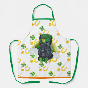 Schotse Terrier Vakantie St. Patrick's Day Hond Schort