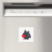 Schotse Terrier Valentijn Magneet (Insitu (Vaatwasser))