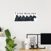 Schotse Terrier-verzameling Poster (Thuiskantoor)