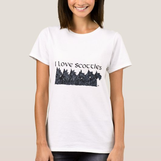 Schotse Terrier-verzameling T-shirt (Voorkant)