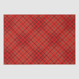 Schotse Terrier Vrolijk Kerstfeest Plaid Tissuepapier