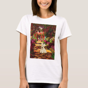Schotse Terriër (W5) - Het pad T-shirt