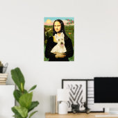 Schotse Terrier (W5) - MonaLisa Poster (Thuiskantoor)