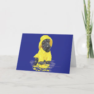 Schotse Terrier Wenskaart Kaart