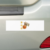 Schotse Terriër (wheaten) Boo Bumpersticker (Op auto)
