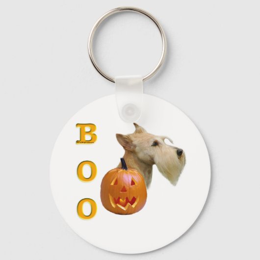 Schotse Terriër (wheaten) Boo Sleutelhanger (Voorkant)