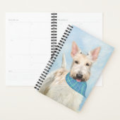 Schotse Terriër Wheaten Hondenschilderij Originele Planner (Display)
