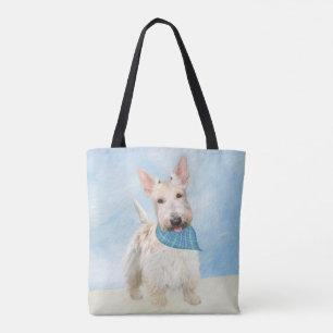 Schotse Terriër Wheaten Hondenschilderij Originele Tote Bag