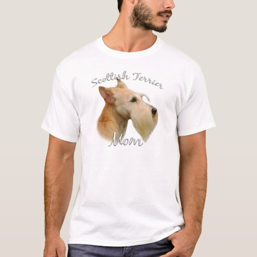 Schotse Terriër (wheaten) Moeder 2 T-shirt (Voorkant)