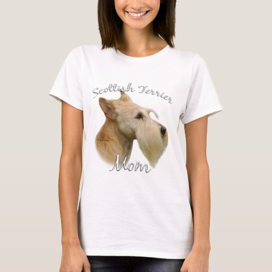 Schotse Terriër (wheaten) Moeder 2 T-shirt (Voorkant)