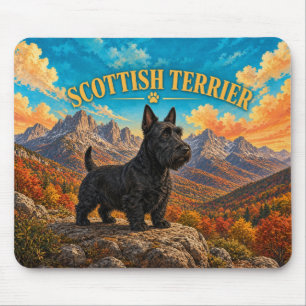 Schotse Terrier, White Mountains Vintage Honden Ku Muismat