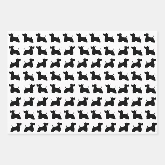 Schotse terrier Wrapping Paper (Voorkant 3)