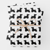 Schotse terrier Wrapping Paper (In situ)