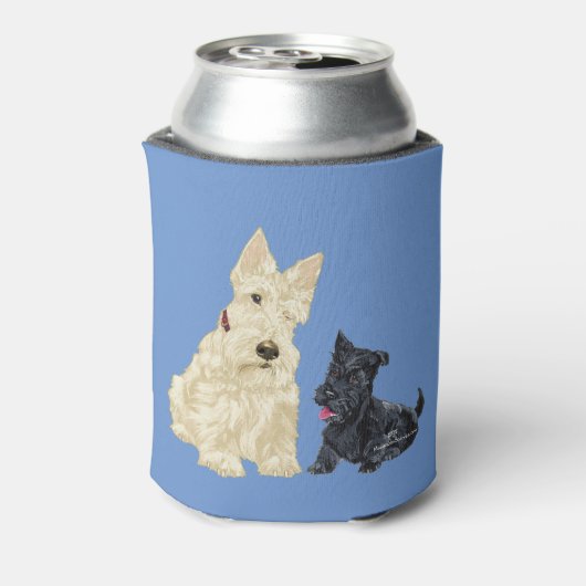 Schotse Terriers Blikjeskoeler (Blikje Achterkant)