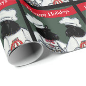 Schotse Terriers    Cadeaupapier (Rol Hoek)