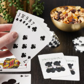 Schotse Terriërs Feestbeest Pokerkaarten (Insitu)