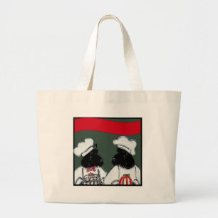 Schotse Terriërs Grote Tote Bag