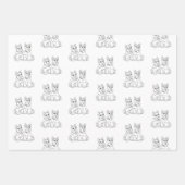 Schotse Terriërs Inpakpapier Vel (Voorkant 2)