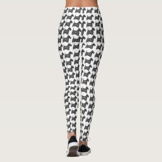Schotse Terriers Leggings (Achterkant)