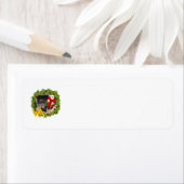 Schotse terriërs met Kerst Etiket (Insitu)