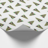 Schotse Terriërs met Kerstmis Cadeaupapier (Hoek)