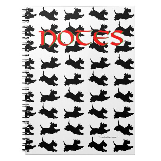 Schotse Terriers Notitieboek (Voorkant)