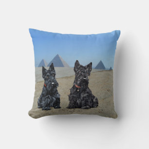 Schotse Terriers op Vacation Pillow Kussen