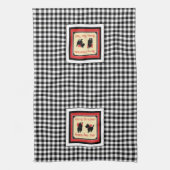  Schotse Terriers Scottie Dogs Christmas Theedoek (Verticaal)