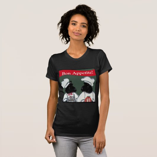 Schotse Terriers T-shirt (Voorkant volledig)