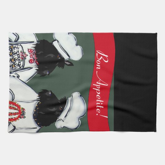 Schotse Terriers Theedoek (Horizontaal)