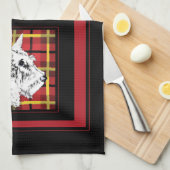 Schotse Terriers Theedoek (Quarter Fold)