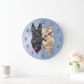 Schotse Terriers voor zwart en wieltjes Grote Klok (Huis)