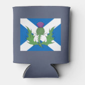 Schotse Thistle en Saltire Blikjeskoeler (Voorkant)