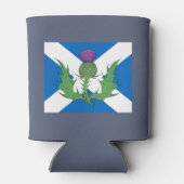 Schotse Thistle en Saltire Blikjeskoeler (Achterkant)