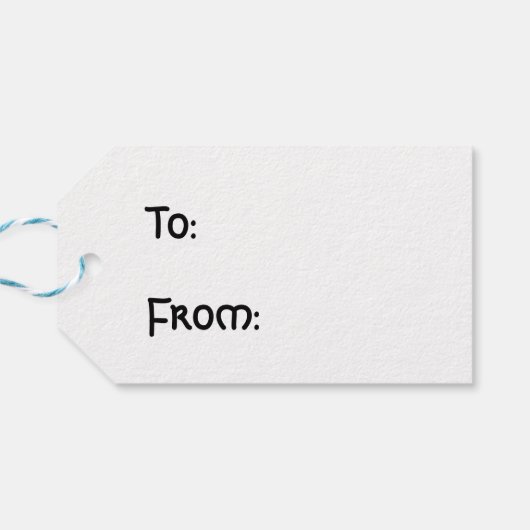 Schotse Thistle en Saltire Cadeaulabel (Achterkant Horizontaal)