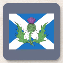 Schotse Thistle en Saltire Drankjes Onderzetter