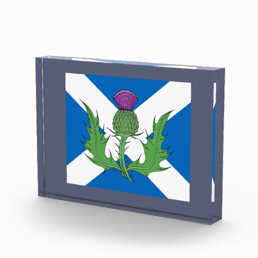 Schotse Thistle en Saltire Fotoblokken (Rechts)