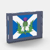 Schotse Thistle en Saltire Fotoblokken (Links)