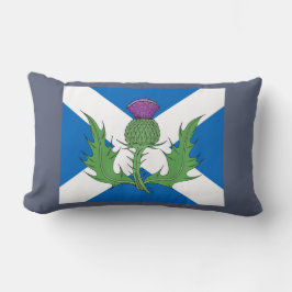 Schotse Thistle en Saltire Kussen