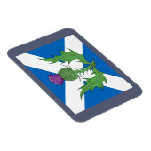 Schotse Thistle en Saltire Magneet (Rechterzijde)