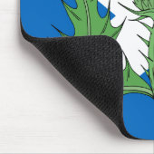 Schotse Thistle en Saltire Muismat (Hoek)