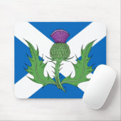 Schotse Thistle en Saltire Muismat (Met muis)