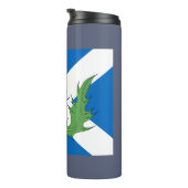 Schotse Thistle en Saltire Thermosbeker (Geroteerd rechts)